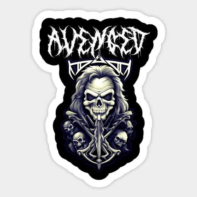 avenged Sticker by RAZOR FORCE